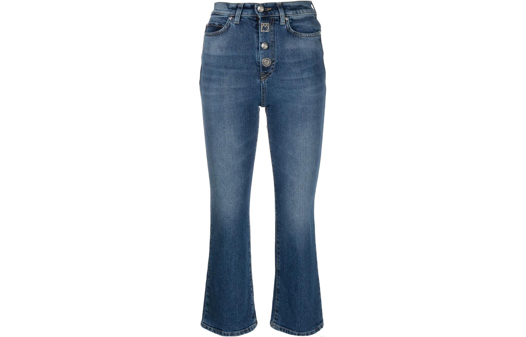 Облегающие укороченные джинсы PINKO, синий
Облегающие укороченные джинсы PINKO, синий