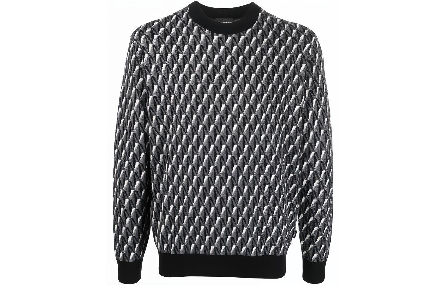 Geometric Logo knit Jumper EMPORIO ARMANI, черный
Geometric Logo knit Jumper EMPORIO ARMANI, черный