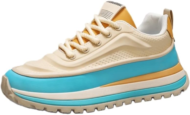 Мужские спортивные кроссовки на шнуровке - повседневные, с толстой подошвой, легкие и удобные, подходят для бега на открытом воздухе, фитнеса и тренировок Fusecottc, слоновая кость
Мужские спортивные кроссовки на шнуровке - повседневные, с толстой подошвой, легкие и удобные, подходят для бега на открытом воздухе, фитнеса и тренировок Fusecottc, слоновая кость