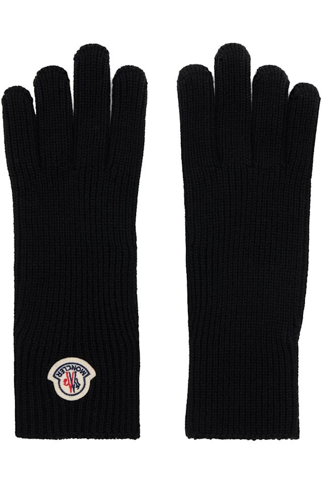 Шерстяные перчатки Moncler, черный
Шерстяные перчатки Moncler, черный