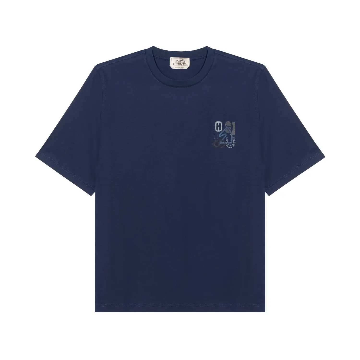 HERMES Футболка SS25 мужская Sea Blue, Синий, HERMES Футболка SS25 мужская Sea Blue
HERMES Футболка SS25 мужская Sea Blue, Синий, HERMES Футболка SS25 мужская Sea Blue