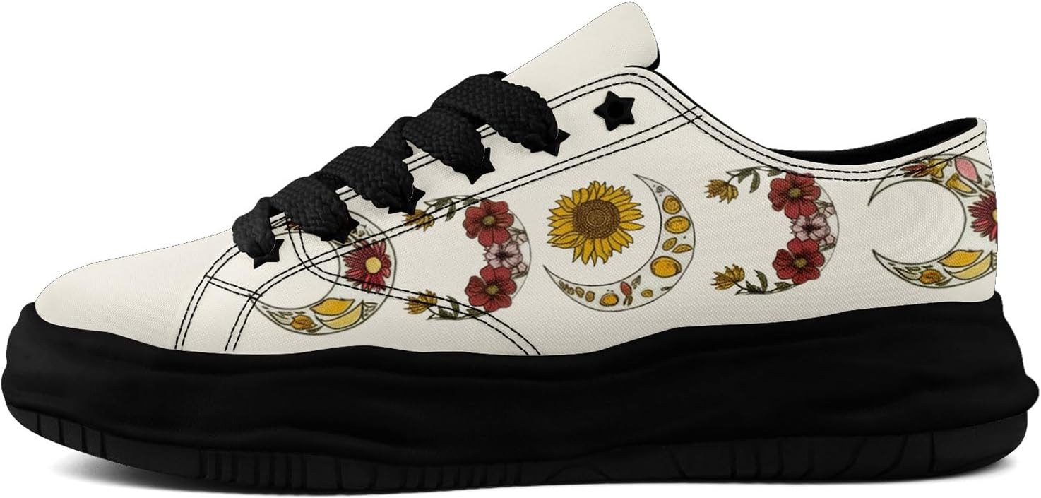 Кроссовки на холщовой основе AWSOLE для женщин и мужчин с принтом Луны, Солнца и Звезд, художественные низкие повседневные кроссовки, удобная легкая унисекс обувь, черный/синий/желтый/оранжевый
Кроссовки на холщовой основе AWSOLE для женщин и мужчин с принтом Луны, Солнца и Звезд, художественные низкие повседневные кроссовки, удобная легкая унисекс обувь, черный/синий/желтый/оранжевый