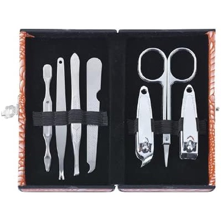 Маникюрный набор BIFULL 7 предметов Весы Оранжевый Черный Белый Стандартный
Маникюрный набор BIFULL 7 предметов Весы Оранжевый Черный Белый Стандартный