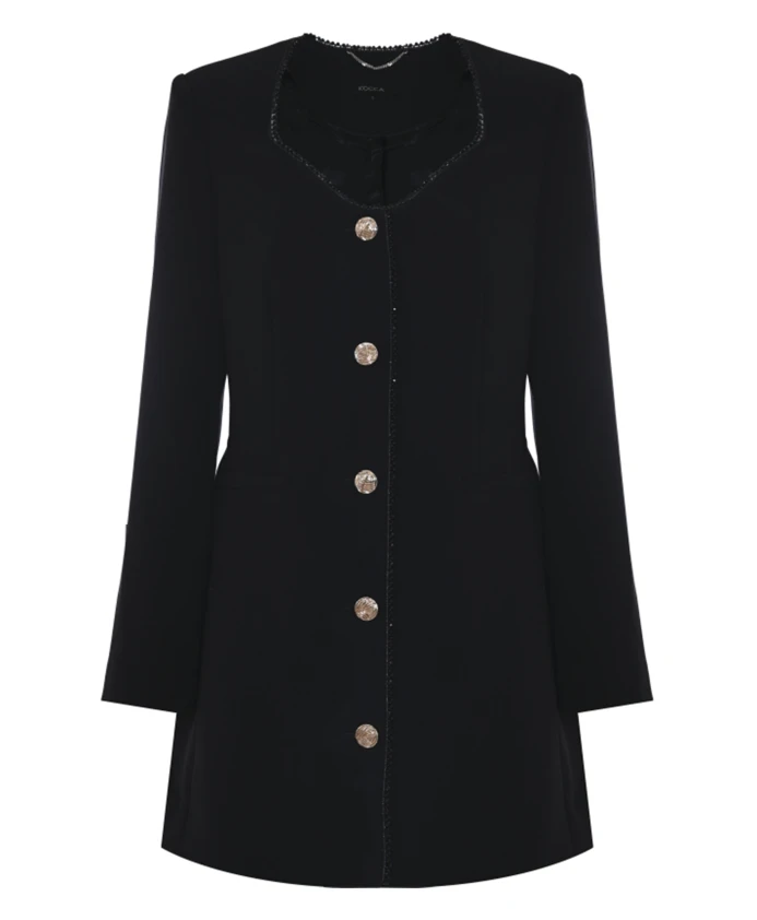 Платье Блейзер с металлическими пуговицами Kocca, черный
Платье Блейзер с металлическими пуговицами Kocca, черный