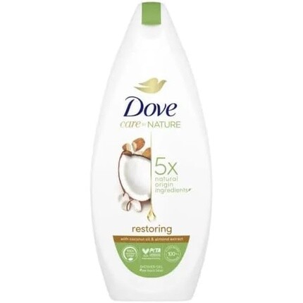 Восстанавливающий гель для душа Dove Care By Nature 225 мл с кокосовым маслом и экстрактом миндаля
Восстанавливающий гель для душа Dove Care By Nature 225 мл с кокосовым маслом и экстрактом миндаля