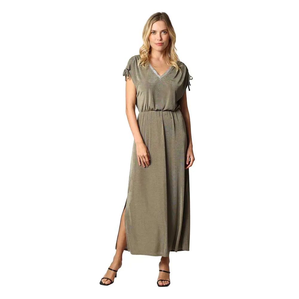 Платье Deeluxe Rosajane M+ short sleeve midi, зеленый 
Платье Deeluxe Rosajane M+ short sleeve midi, зеленый