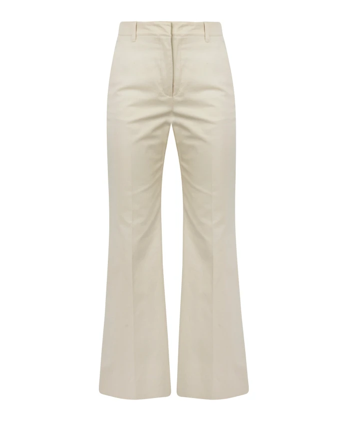 Прямые саржевые брюки с петлями для ремня. Weekend Max Mara, бежевый
Прямые саржевые брюки с петлями для ремня. Weekend Max Mara, бежевый