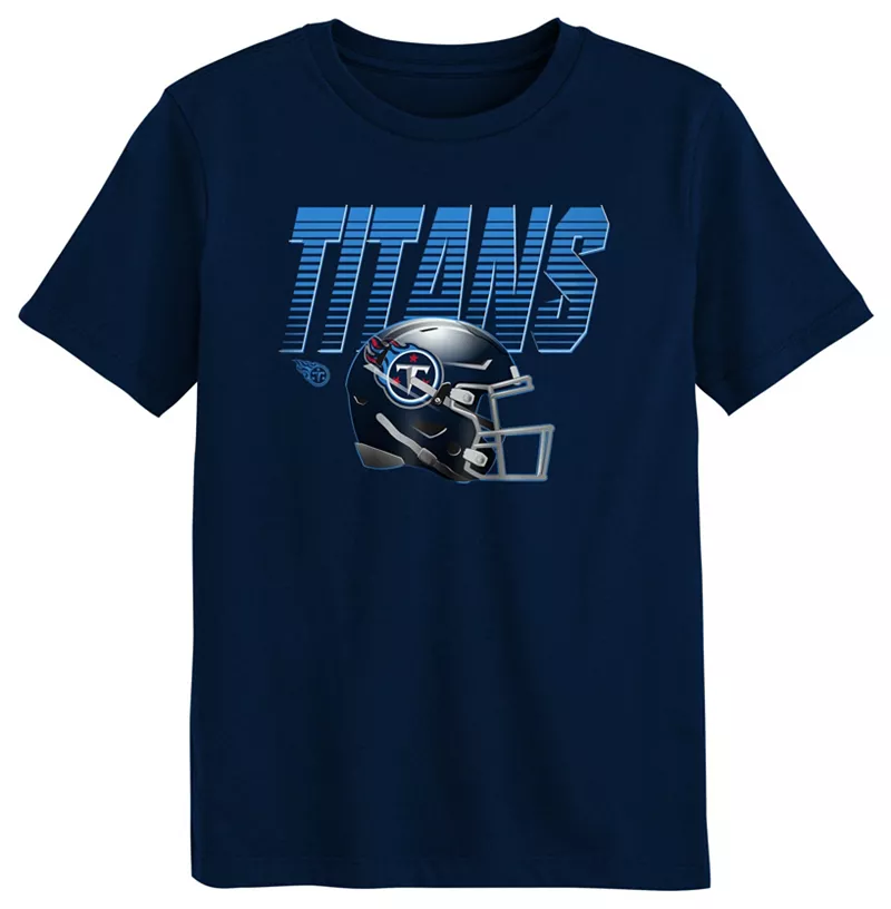 Одежда команды НФЛ, шлем Tennessee Titans для маленьких детей, темно-синяя футболка NFL Team Apparel
Одежда команды НФЛ, шлем Tennessee Titans для маленьких детей, темно-синяя футболка NFL Team Apparel