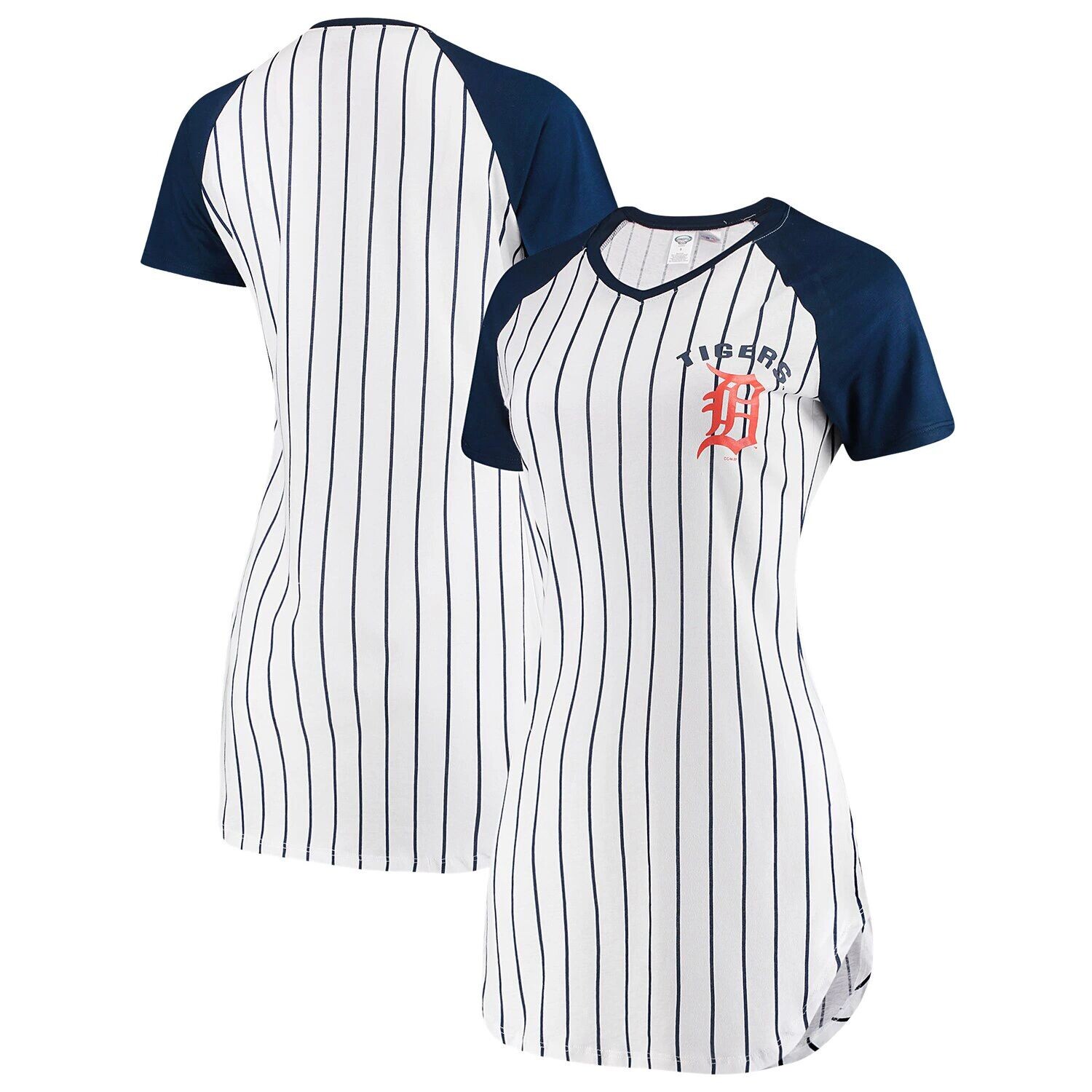 Женская ночная рубашка Concepts Sport белого цвета Detroit Tigers Vigor в тонкую полоску
Женская ночная рубашка Concepts Sport белого цвета Detroit Tigers Vigor в тонкую полоску