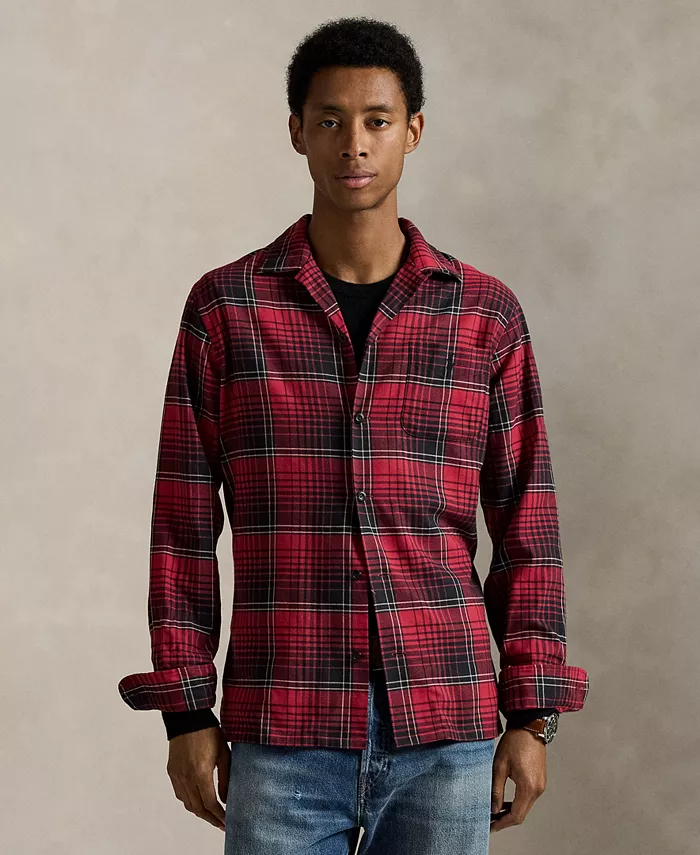 Мужская флисовая футболка с длинными рукавами Polo Ralph Lauren, красный
Мужская флисовая футболка с длинными рукавами Polo Ralph Lauren, красный