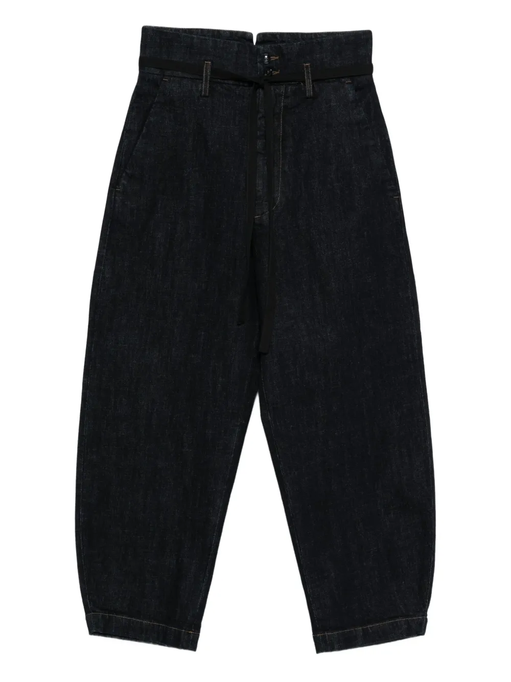 Джинсы-баллоны с поясом Barena, синий
Джинсы-баллоны с поясом Barena, синий