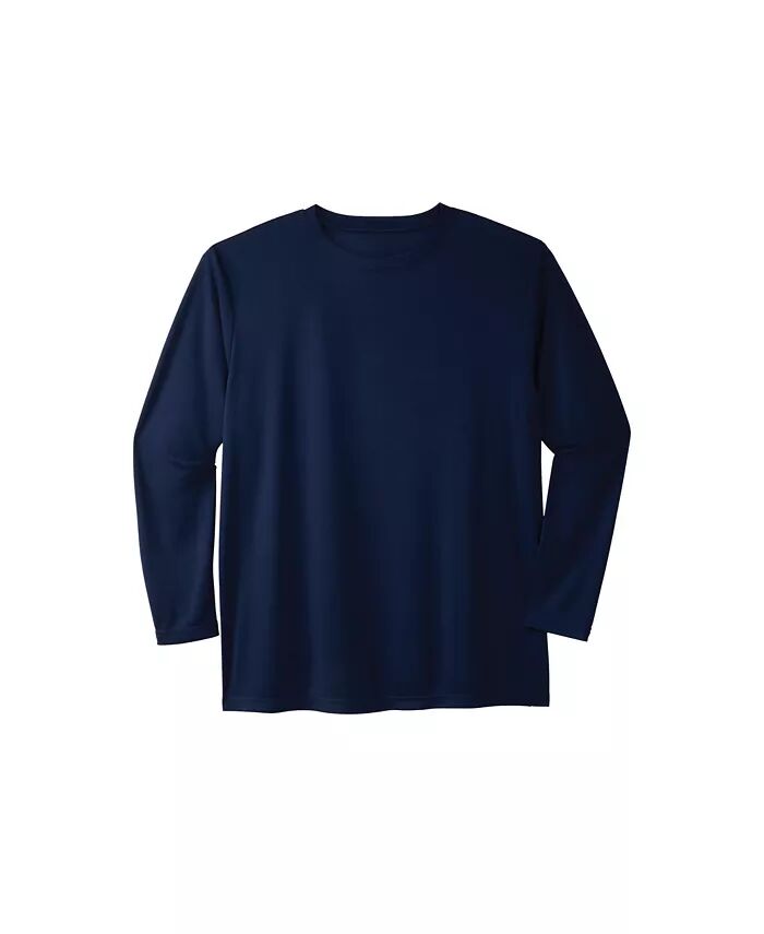 Мужская футболка с длинными рукавами и круглым вырезом No Sweat для высоких и крупных мужчин KingSize, синий
Мужская футболка с длинными рукавами и круглым вырезом No Sweat для высоких и крупных мужчин KingSize, синий