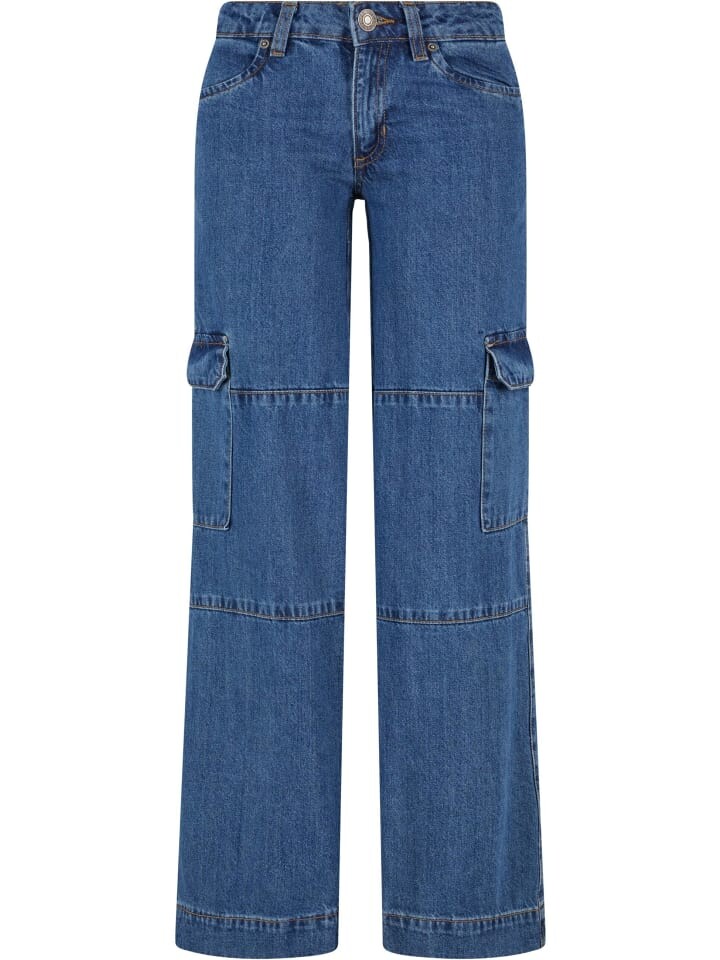 Брюки-карго Urban Classics, цвет mid indigo washed
Брюки-карго Urban Classics, цвет mid indigo washed