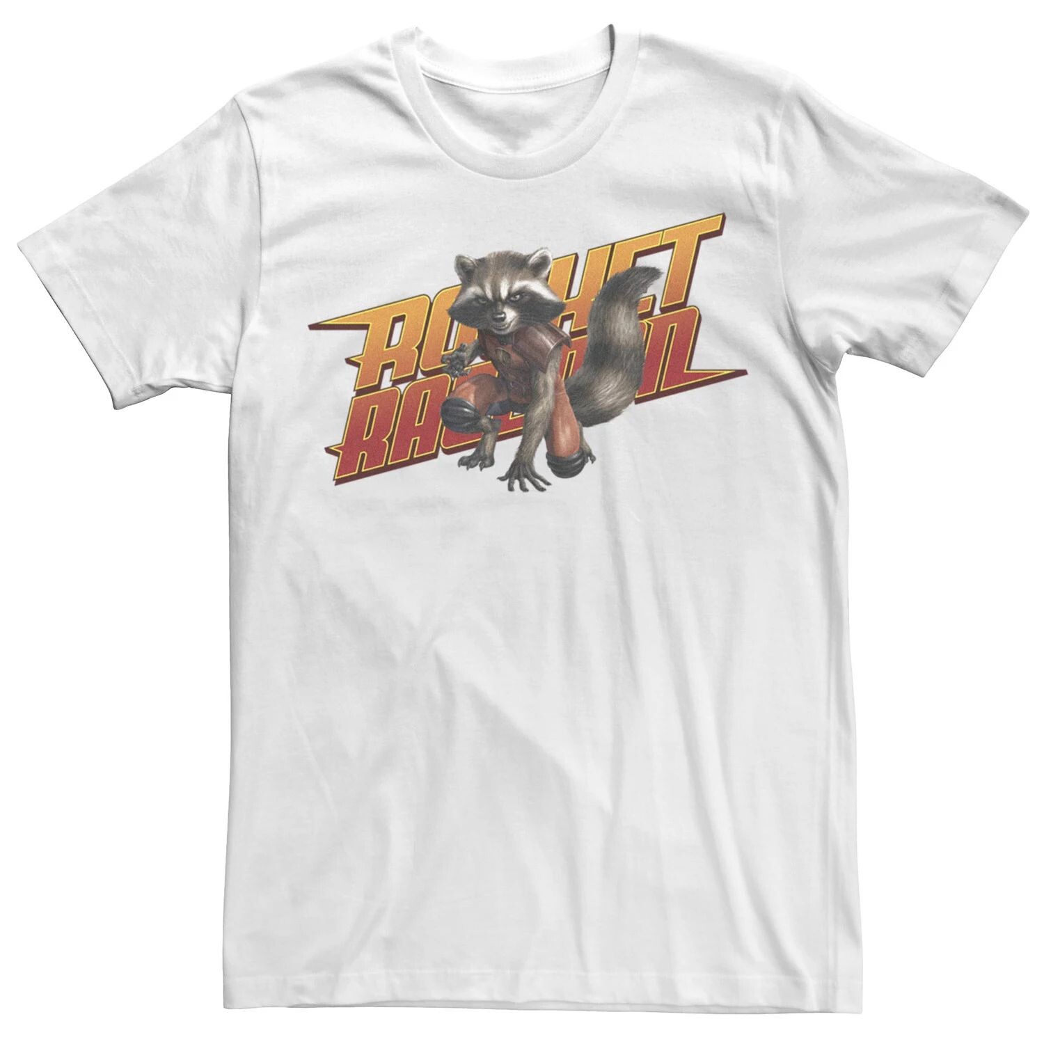 Мужская футболка Marvel Guardians of The Galaxy Rocket Raccoon с градиентным текстом и портретом Licensed Character
Мужская футболка Marvel Guardians of The Galaxy Rocket Raccoon с градиентным текстом и портретом Licensed Character