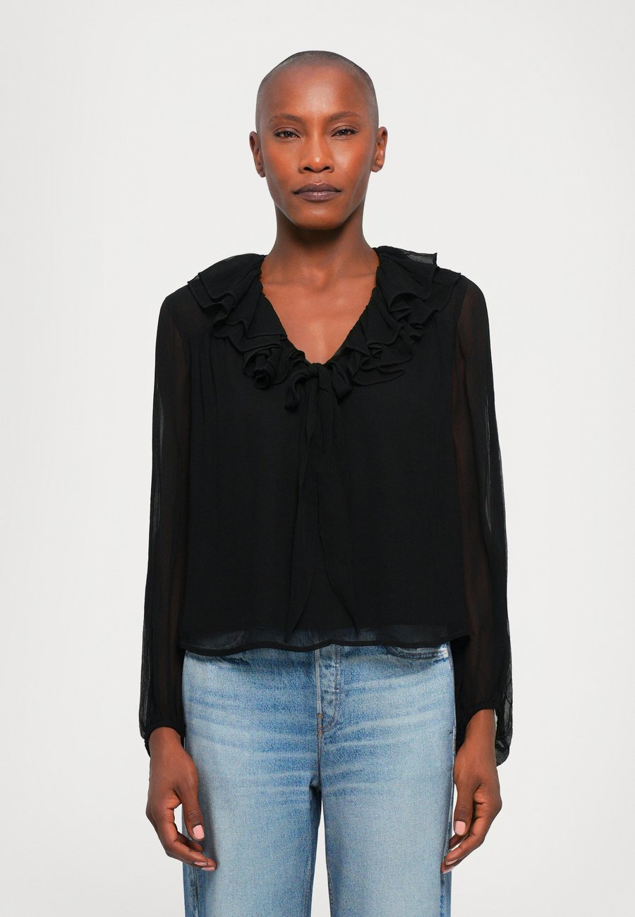 Блуза DESIGNERS REMIX IOLA RUFFLE BLOUSE, Black
Блуза DESIGNERS REMIX IOLA RUFFLE BLOUSE, Black