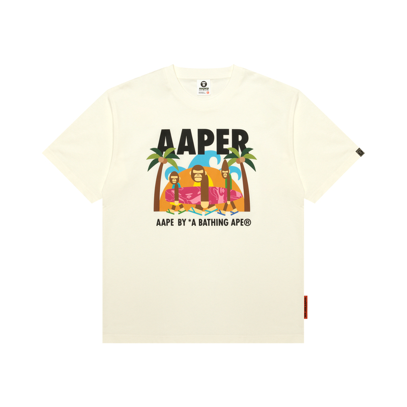 Футболка с принтом от A Bathing APE Aape, Ecru Ivx, Бежевый, Футболка с принтом от A Bathing APE Aape, Ecru Ivx
Футболка с принтом от A Bathing APE Aape, Ecru Ivx, Бежевый, Футболка с принтом от A Bathing APE Aape, Ecru Ivx