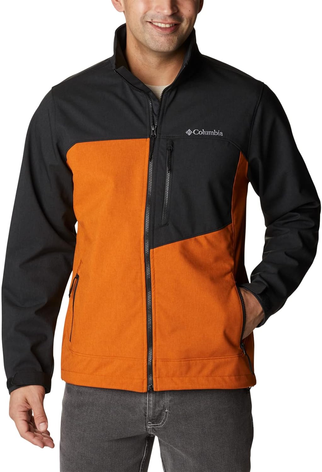 Columbia мужская куртка Cruiser Valley Softshell, Warm Copper/Black
Columbia мужская куртка Cruiser Valley Softshell, Warm Copper/Black