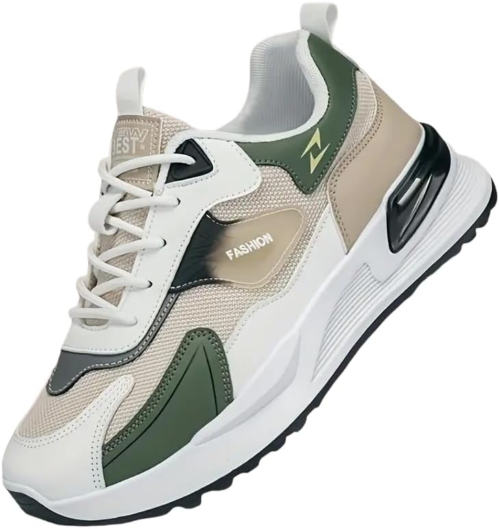 Мужские спортивно-повседневные кроссовки - дышащий сетчатый материал, с амортизирующими стельками, подходят для всех сезонов, для повседневной ходьбы, бега и различных активностей Fmshi, бежевый
Мужские спортивно-повседневные кроссовки - дышащий сетчатый материал, с амортизирующими стельками, подходят для всех сезонов, для повседневной ходьбы, бега и различных активностей Fmshi, бежевый