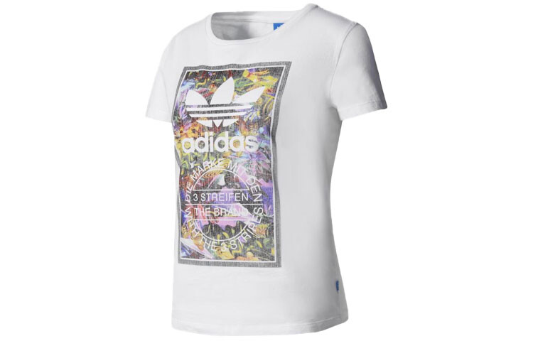 Футболка с язычком женская белая Adidas Originals
Футболка с язычком женская белая Adidas Originals