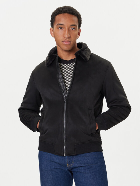 Куртка из искусственной кожи regular fit M5BL43 W2302 Guess, черный
Куртка из искусственной кожи regular fit M5BL43 W2302 Guess, черный