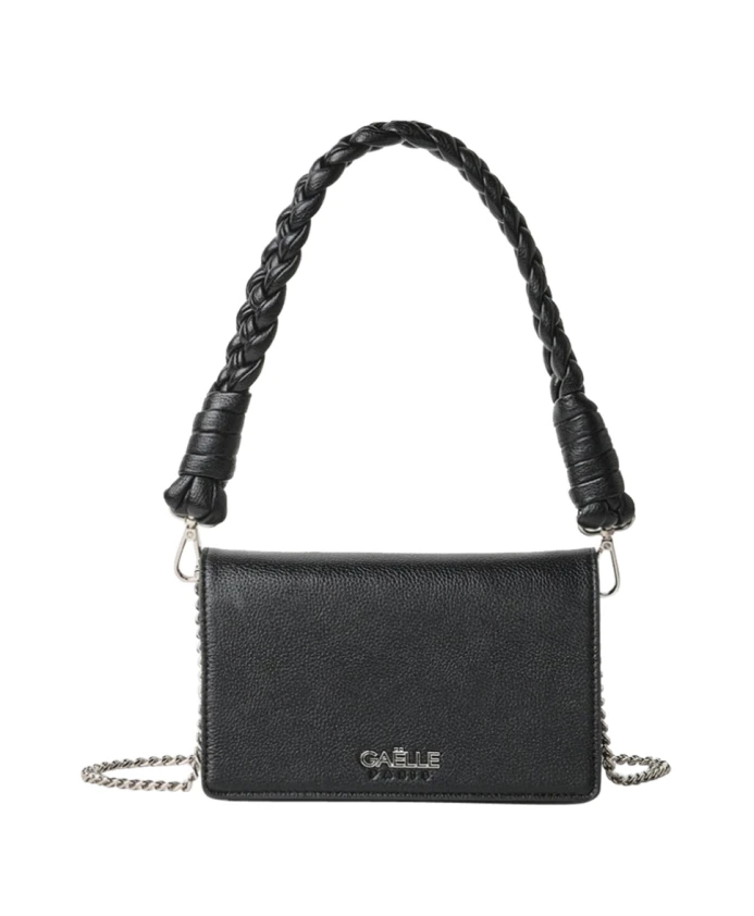 Миниатюрный плечевой ремень с большими ручками Gaã«Lle Paris, черный
Миниатюрный плечевой ремень с большими ручками Gaã«Lle Paris, черный