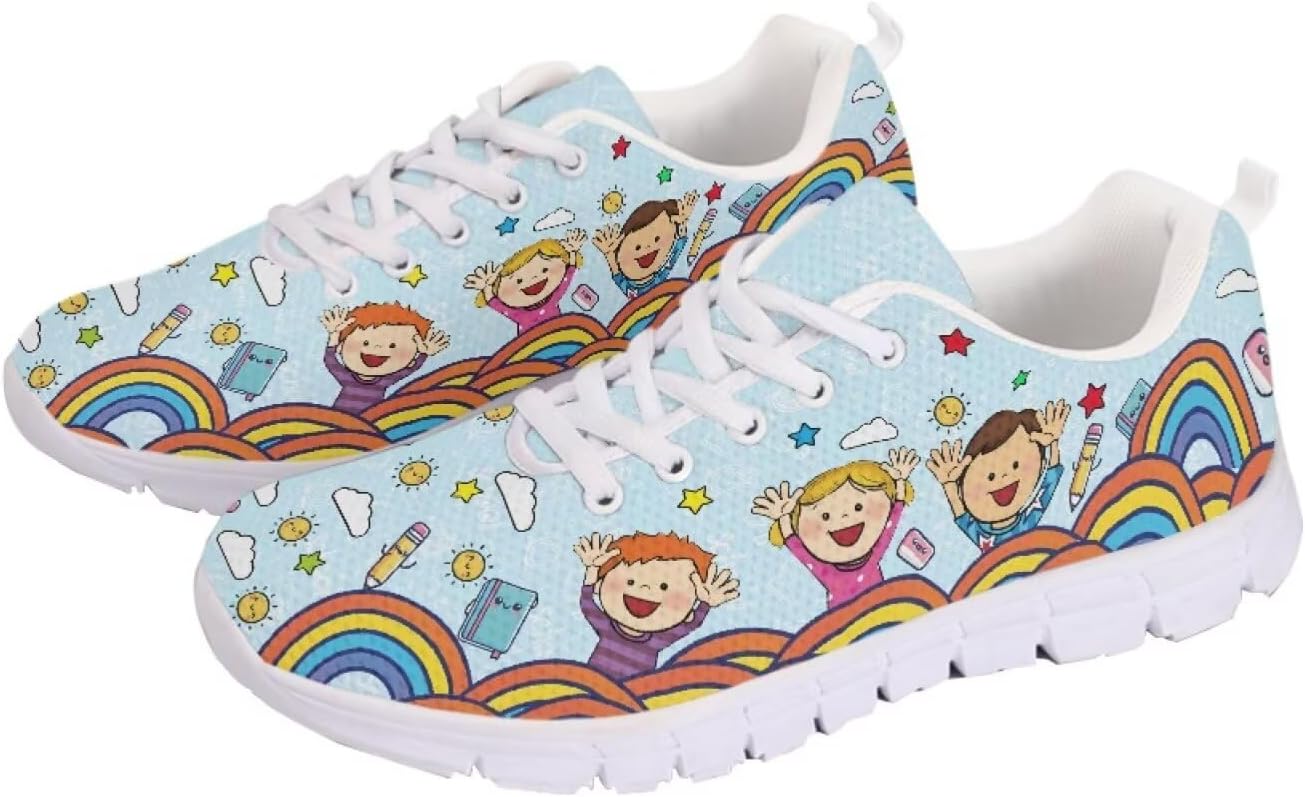 Женские клетчатые кроссовки для бега, легкие спортивные туфли с сеткой, повседневные ходовые и беговые кроссовки Getelinseng, Rainbow
Женские клетчатые кроссовки для бега, легкие спортивные туфли с сеткой, повседневные ходовые и беговые кроссовки Getelinseng, Rainbow