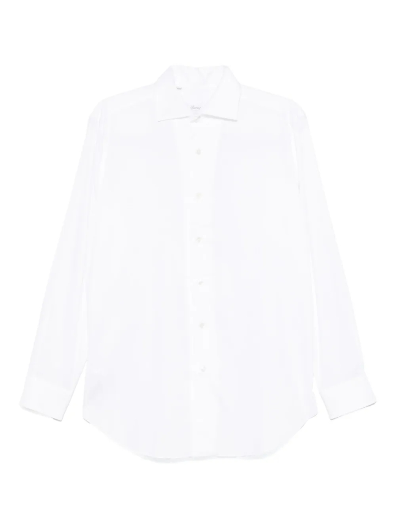 Brioni рубашка на пуговицах, белый
Brioni рубашка на пуговицах, белый