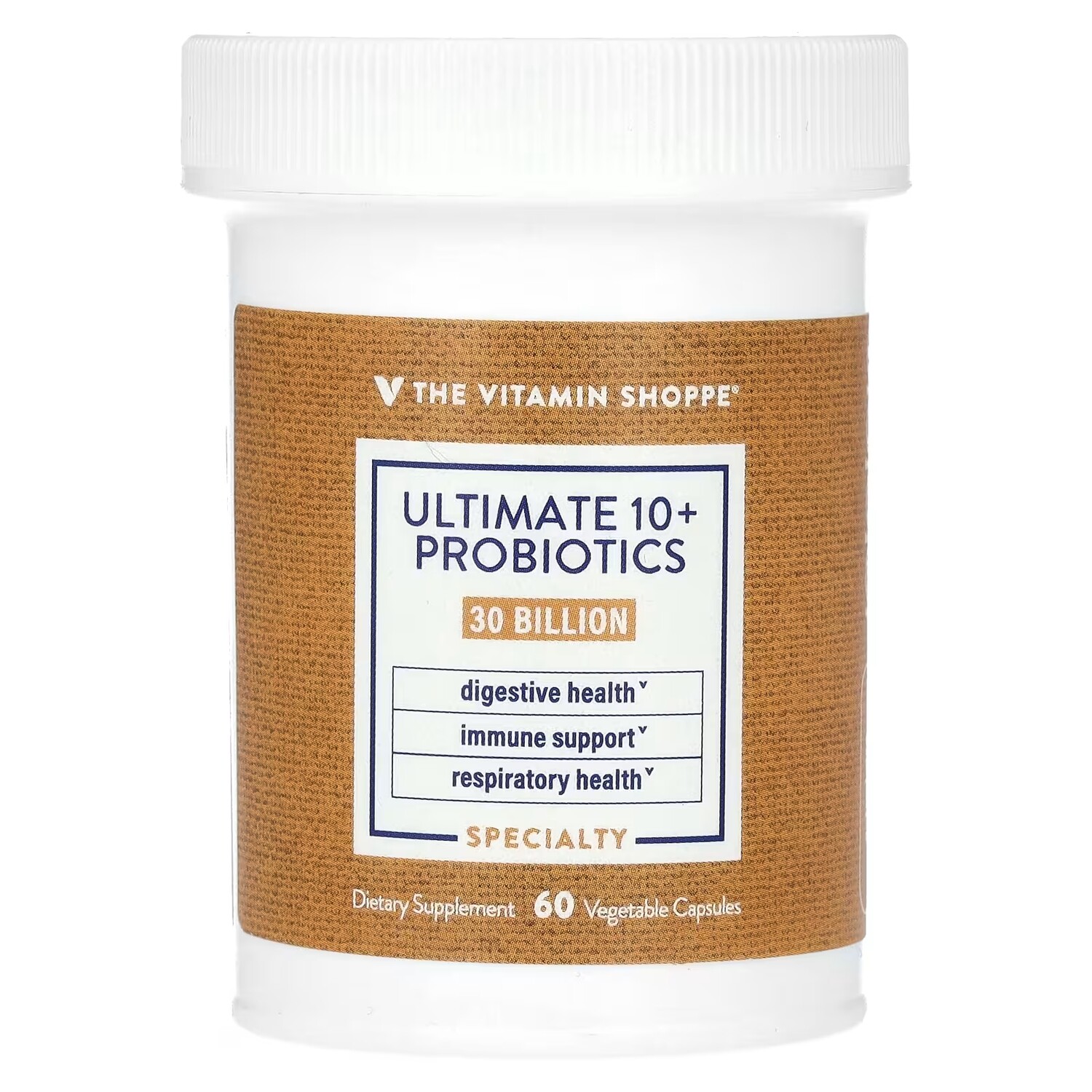 Пробиотик The Vitamin Shoppe Ultimate 10+ Probiotics 30 миллиардов КОЕ, 60 капсул
Пробиотик The Vitamin Shoppe Ultimate 10+ Probiotics 30 миллиардов КОЕ, 60 капсул