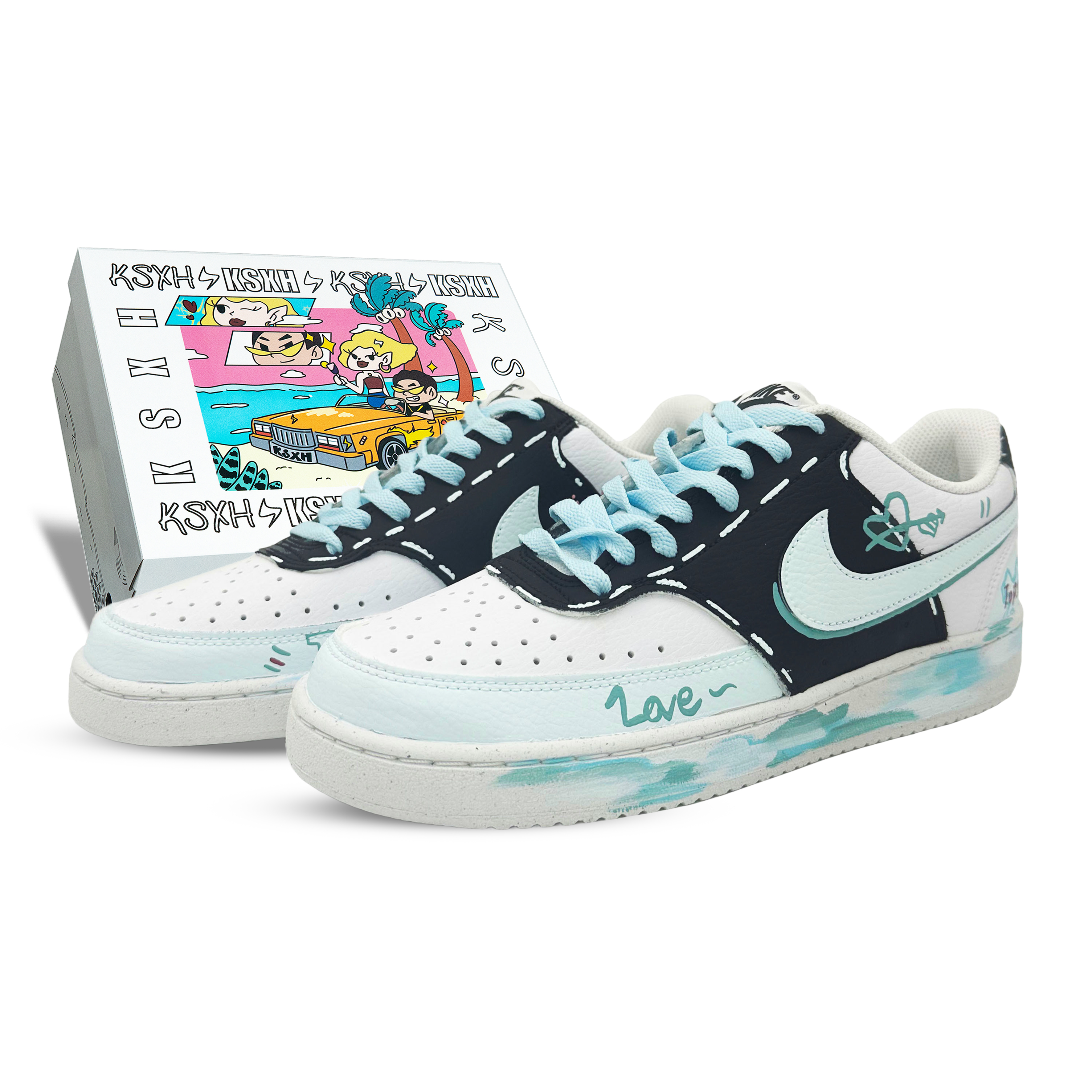 Nike Кроссовки Court Vision 1 с низким верхом, износостойкие, мужские, сине-черные
Nike Кроссовки Court Vision 1 с низким верхом, износостойкие, мужские, сине-черные