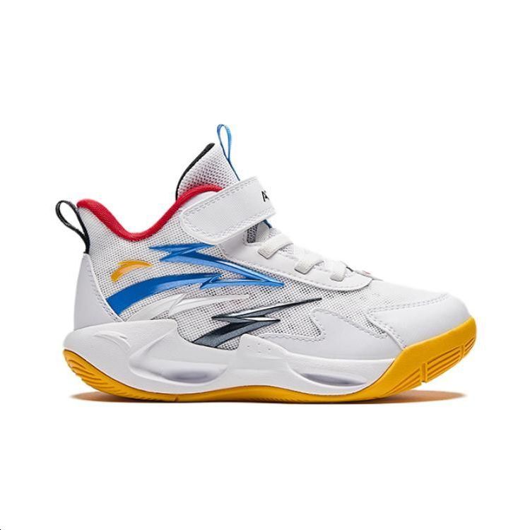 Детские баскетбольные кроссовки Wind Cave Antakids для дошкольников, бело-сине-черные
Детские баскетбольные кроссовки Wind Cave Antakids для дошкольников, бело-сине-черные