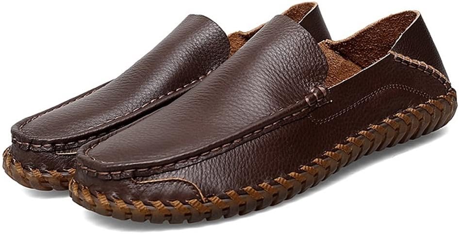 Мужские лоферы JIADELI с круглым носком, мокасины, без застежки, кожаные, легкие, гибкие, на плоской подошве, удобные слипоны, темно-коричневый
Мужские лоферы JIADELI с круглым носком, мокасины, без застежки, кожаные, легкие, гибкие, на плоской подошве, удобные слипоны, темно-коричневый