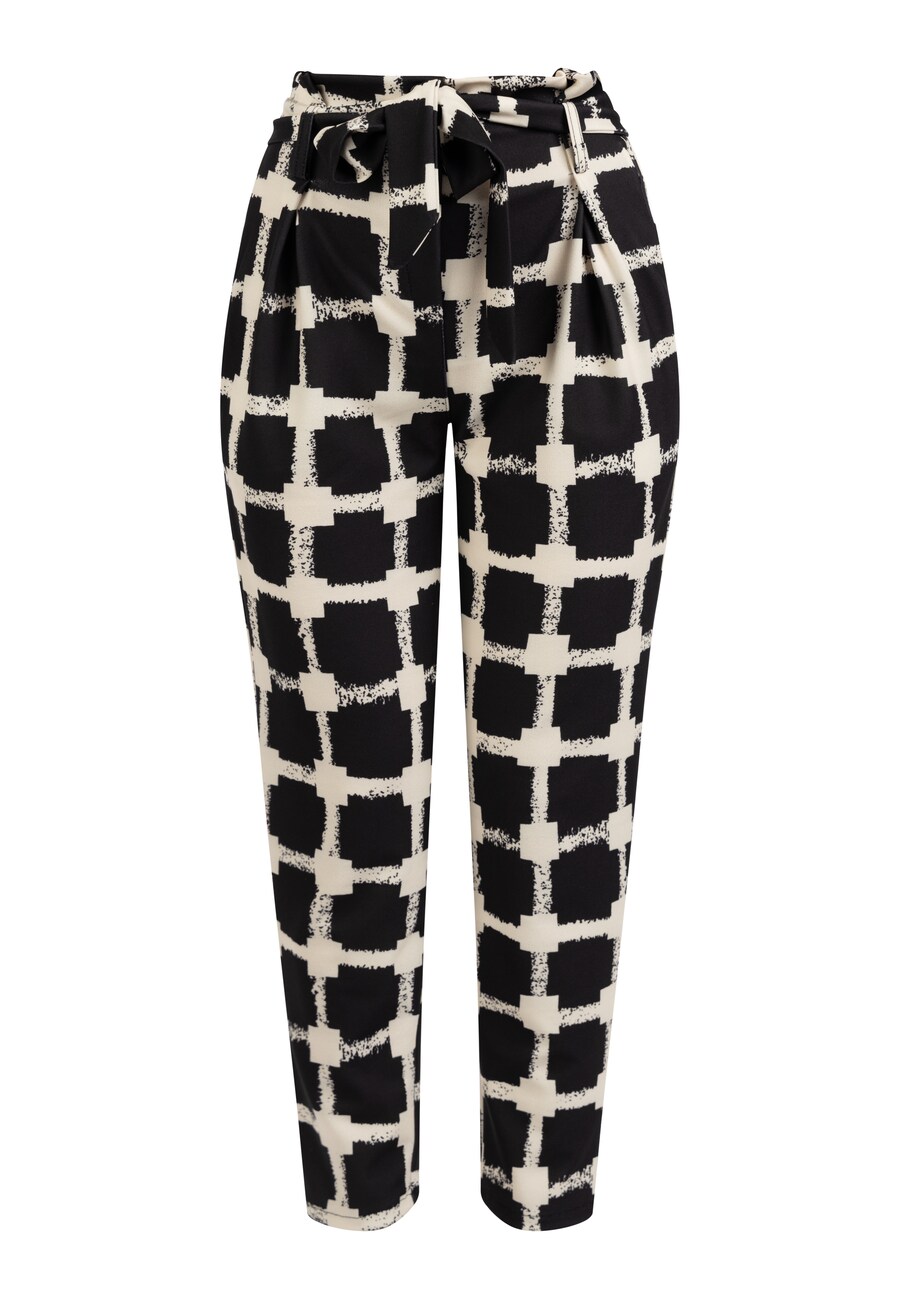 Зауженные брюки со складками спереди faina, черный
Зауженные брюки со складками спереди faina, черный