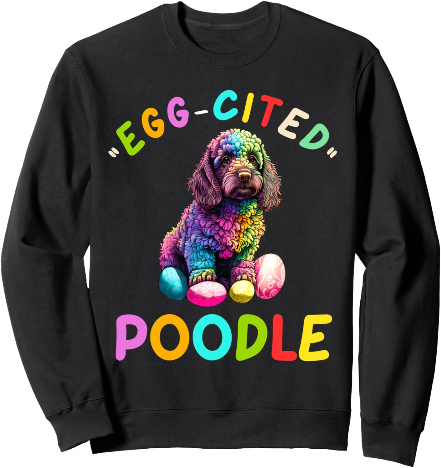 Забавная толстовка с пасхальным яйцом в костюме любителя пуделей Poodle Fans At Chocolate Egg Hunt, черный
Забавная толстовка с пасхальным яйцом в костюме любителя пуделей Poodle Fans At Chocolate Egg Hunt, черный