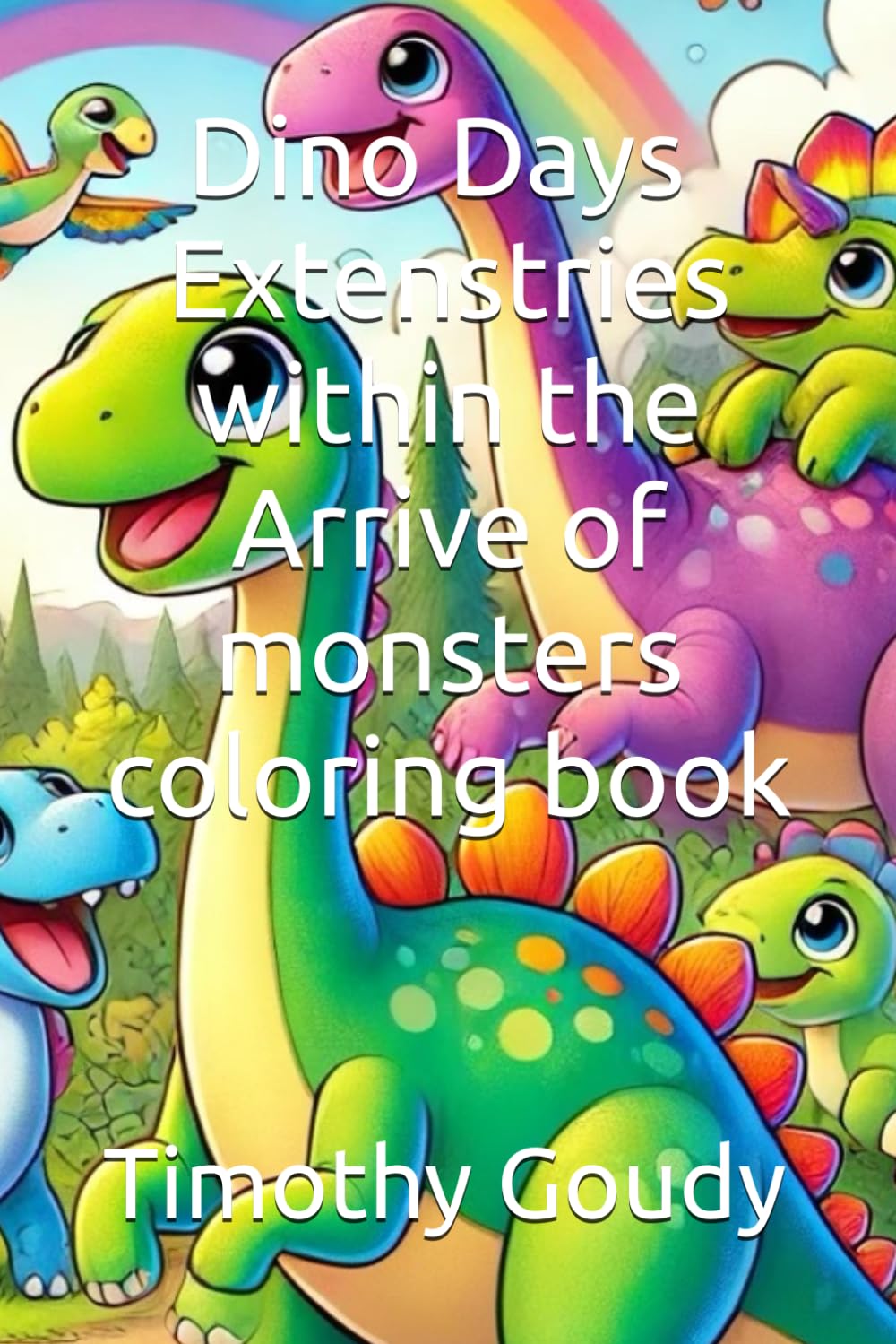 Dino Days Extenstries within the Arrive of monsters coloring Book (Independently published)
Dino Days Extenstries within the Arrive of monsters coloring Book (Independently published)