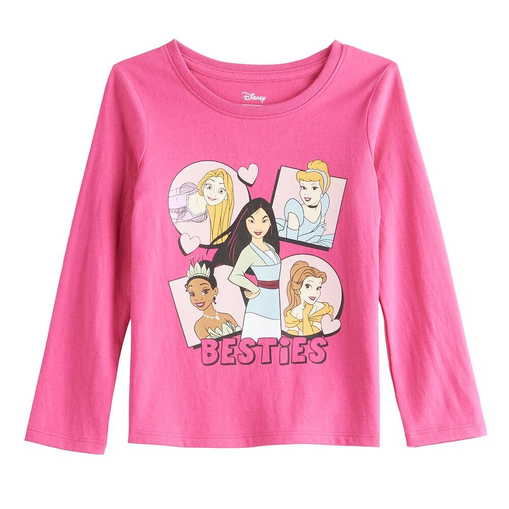 Футболка с длинными рукавами и рисунком Besties Disney Princess для маленьких девочек и девочек от Jumping Beans, цвет Pink Princess
Футболка с длинными рукавами и рисунком Besties Disney Princess для маленьких девочек и девочек от Jumping Beans, цвет Pink Princess