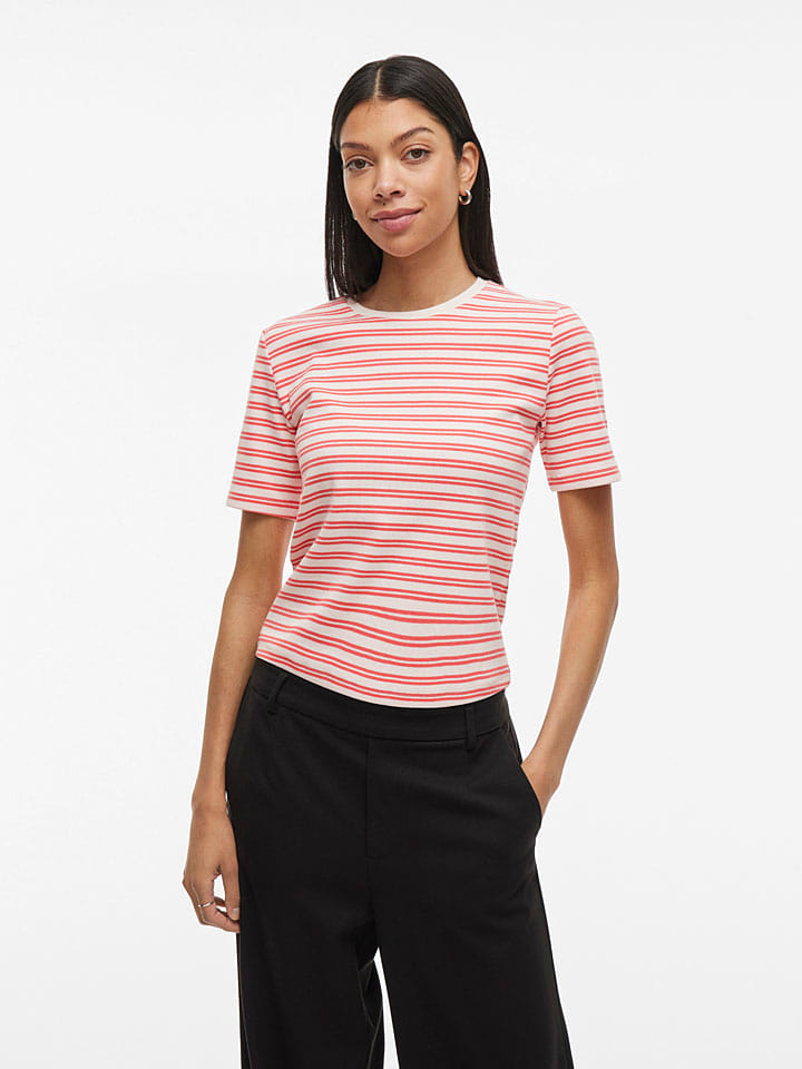 Футболка Vila, белый/красный
Футболка Vila, белый/красный