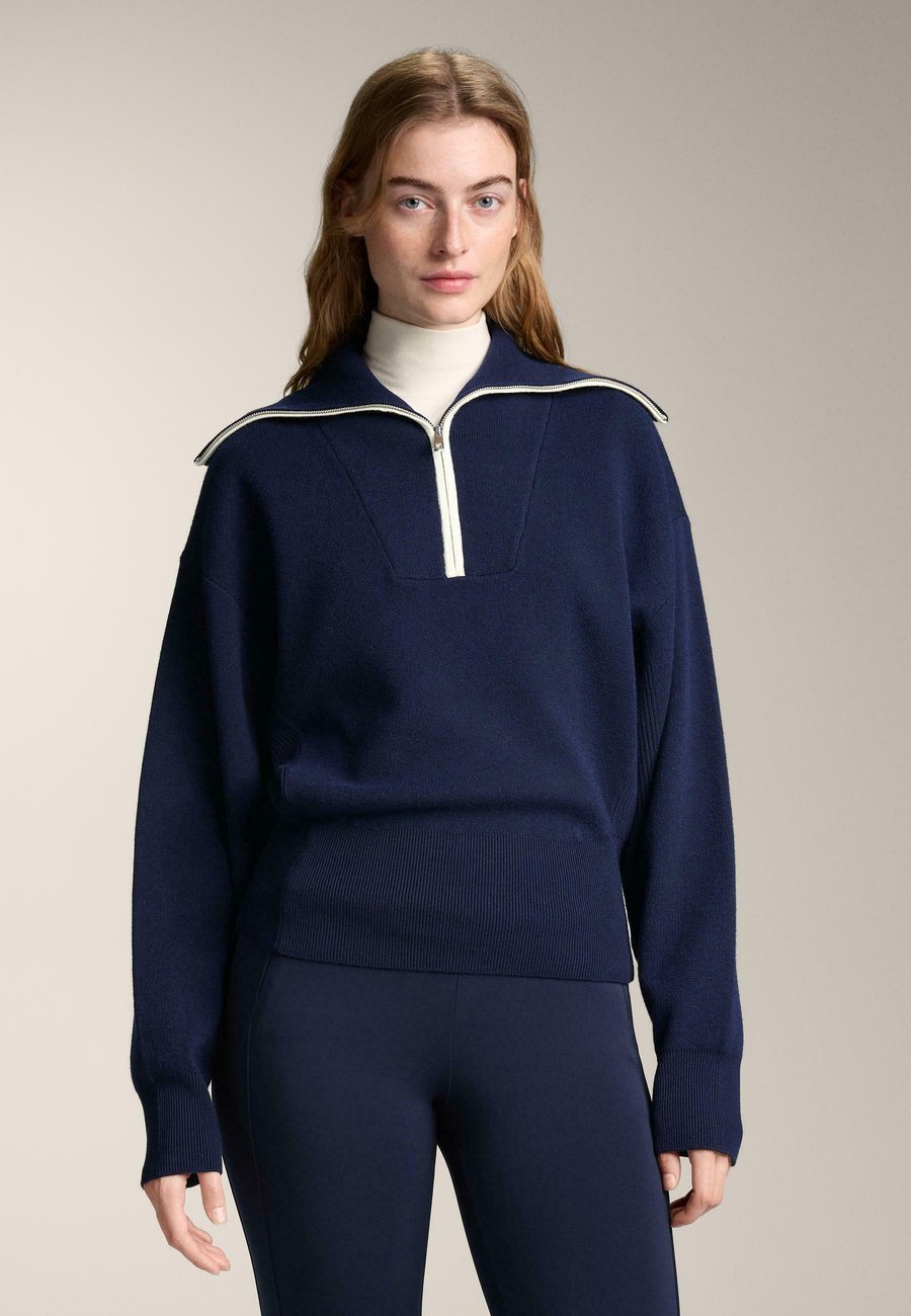 Джемпер OYSHO HALF-ZIP, Metallic Blue
Джемпер OYSHO HALF-ZIP, Metallic Blue