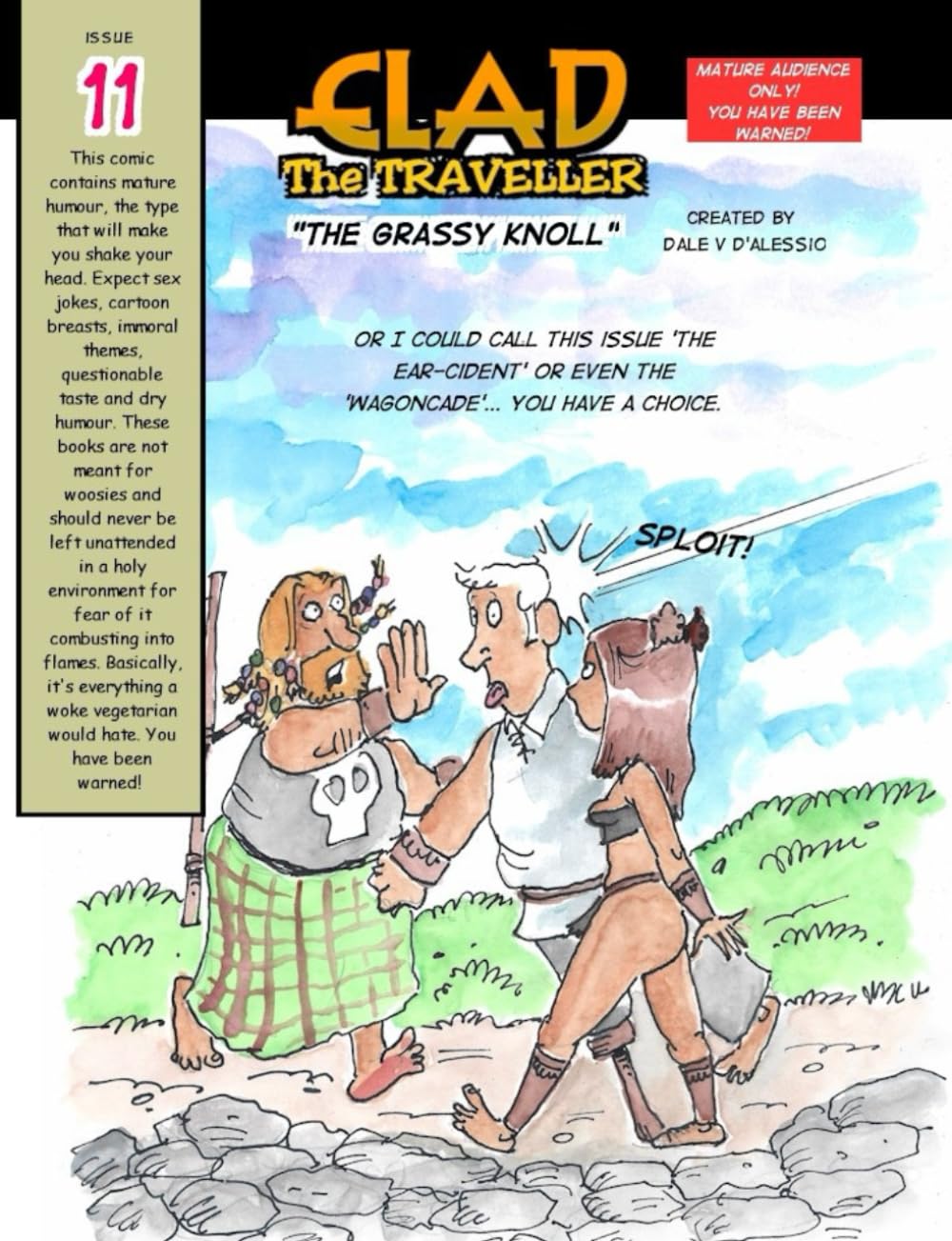 Elad the Traveller: issue 11, the grassy knoll (Independently published)
Elad the Traveller: issue 11, the grassy knoll (Independently published)