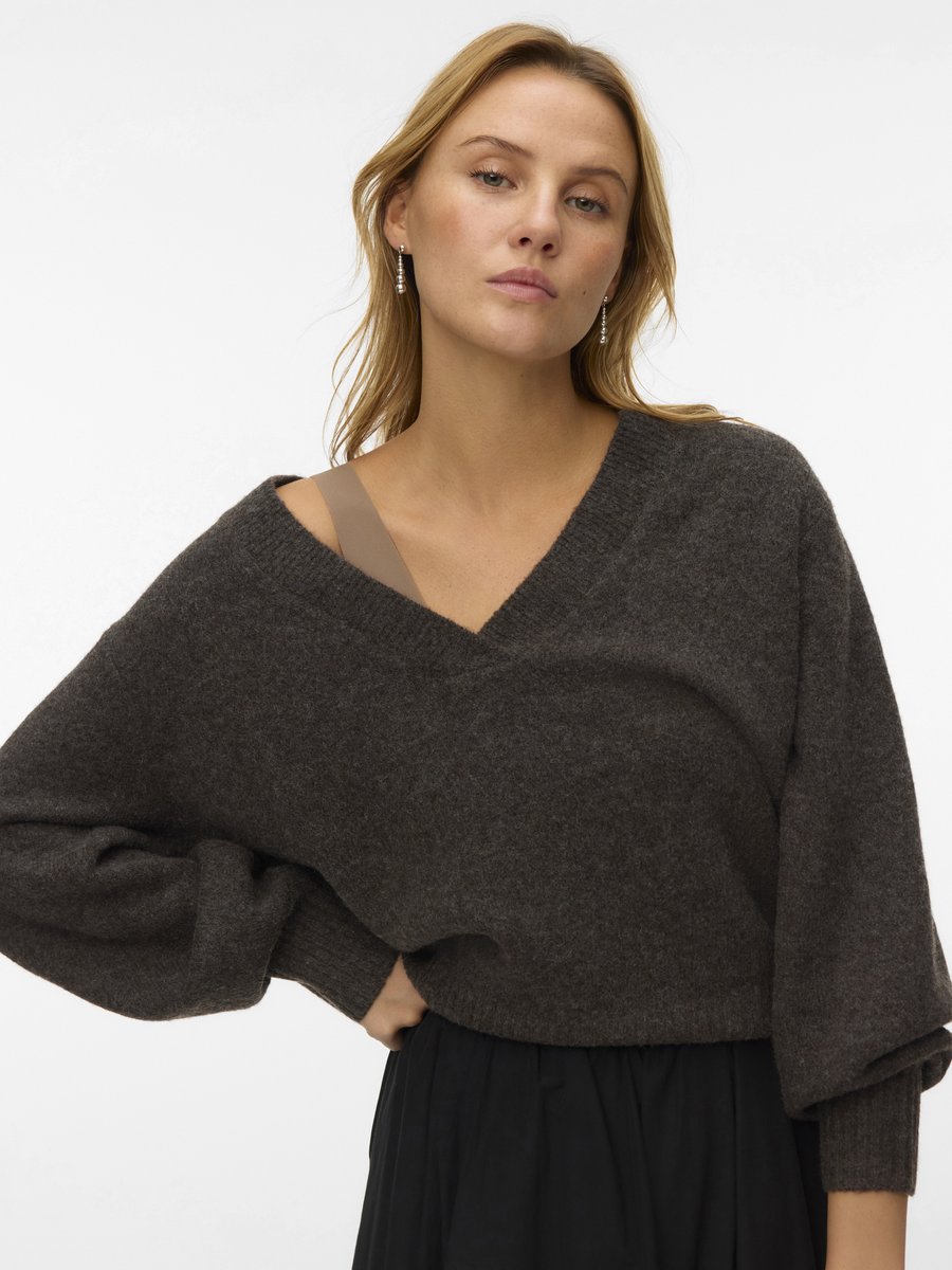 Джемпер Vero Moda VMBOOM V NECK NOOS, Chocolate Torte/Dark Brown
Джемпер Vero Moda VMBOOM V NECK NOOS, Chocolate Torte/Dark Brown