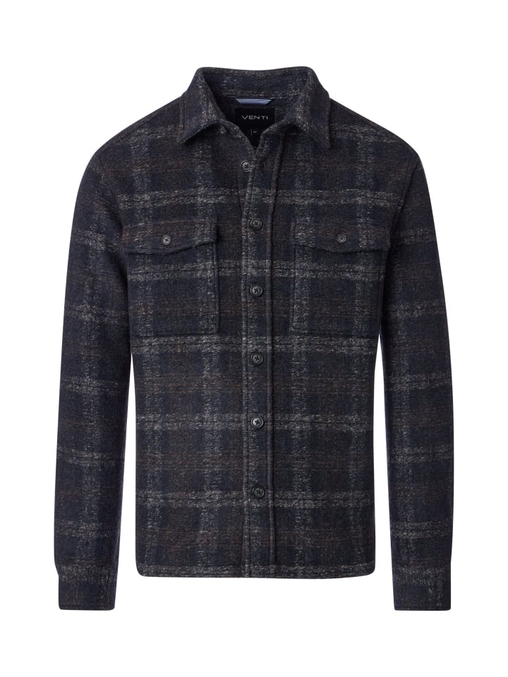 Повседневная рубашка синего цвета Venti
Повседневная рубашка синего цвета Venti