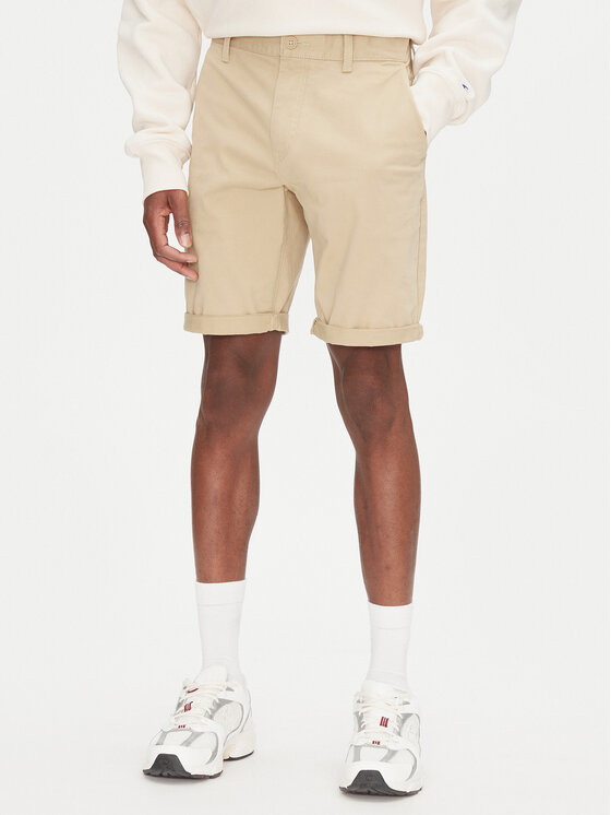 Шорты облегающего кроя из ткани Scanton DM0DM21950 Tommy Jeans, бежевый
Шорты облегающего кроя из ткани Scanton DM0DM21950 Tommy Jeans, бежевый