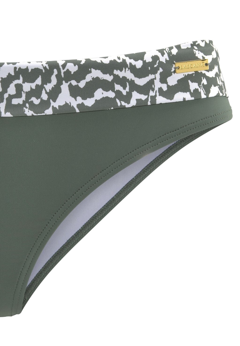 Плавки бикини LASCANA, оливковый
Плавки бикини LASCANA, оливковый