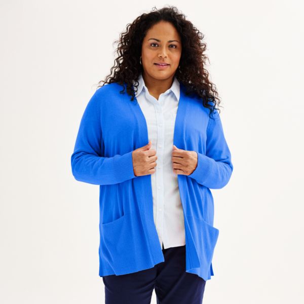 Кардиган больших размеров с карманами Croft & Barrow, цвет valen river
Кардиган больших размеров с карманами Croft & Barrow, цвет valen river