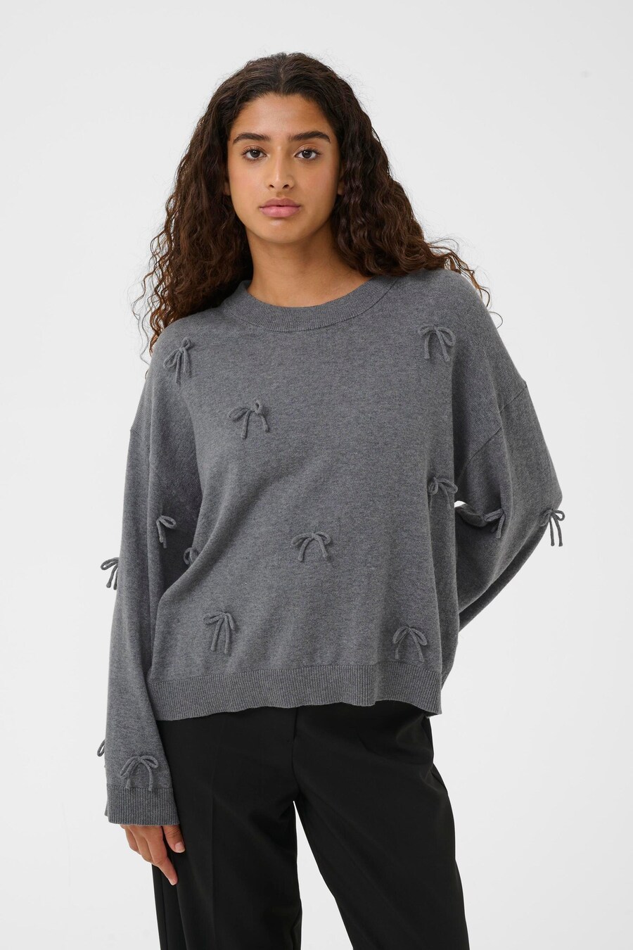 Свитер SOAKED IN LUXURY, Mottled Grey
Свитер SOAKED IN LUXURY, Mottled Grey