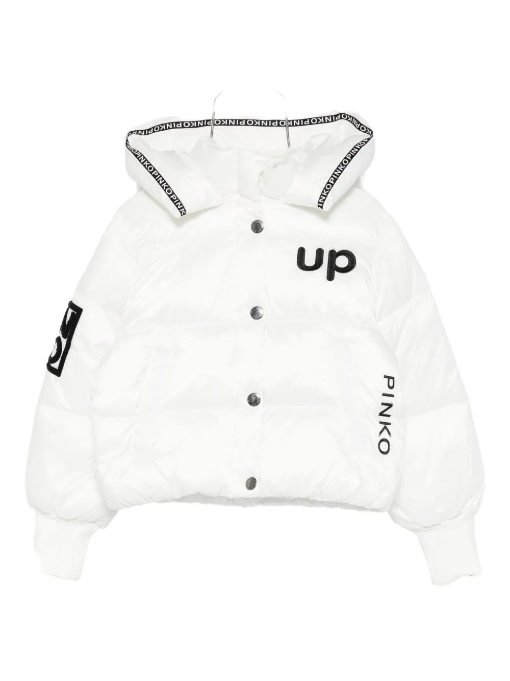 Куртка с капюшоном Pinko Kids, белый
Куртка с капюшоном Pinko Kids, белый