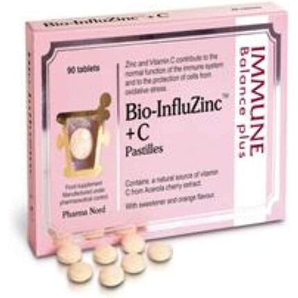 Био-Инфлюцинк + Пастилки C 90, Pharma Nord
Био-Инфлюцинк + Пастилки C 90, Pharma Nord