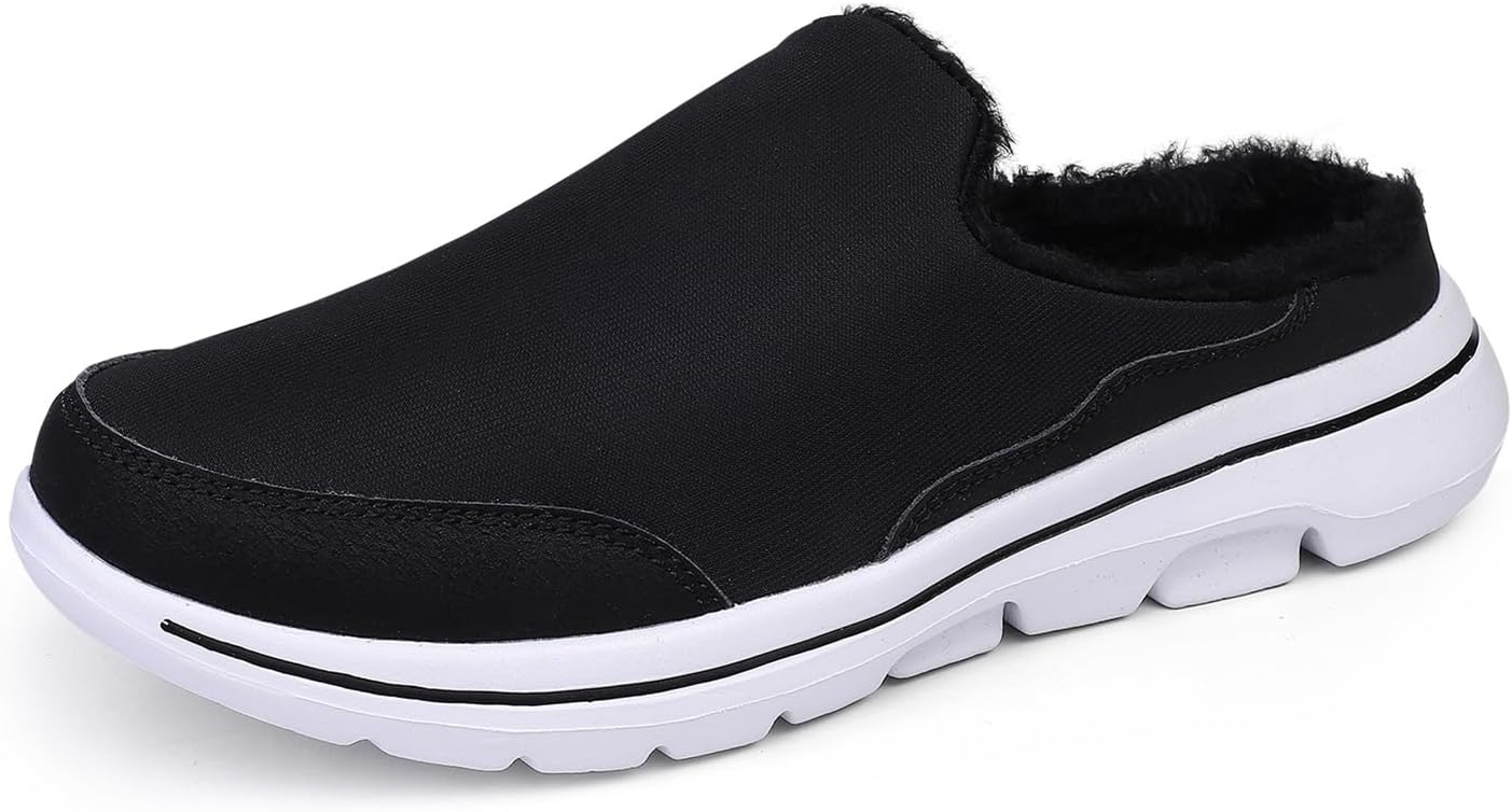 Зимние домашние тапочки LLTMALL для женщин и мужчин с меховой подкладкой, открытой пяткой и мягкой подошвой, черный
Зимние домашние тапочки LLTMALL для женщин и мужчин с меховой подкладкой, открытой пяткой и мягкой подошвой, черный