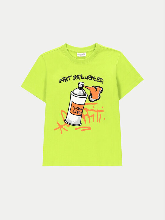 Футболка стандартного кроя Coccodrillo, зеленый
Футболка стандартного кроя Coccodrillo, зеленый