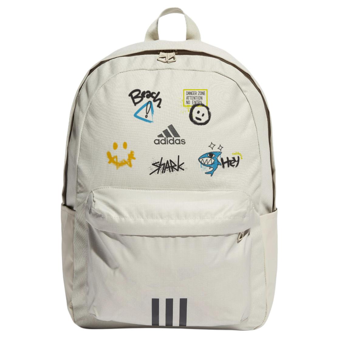 Adidas Тканевый рюкзак унисекс светло-серый и черный, Shark Graffiti Print
Adidas Тканевый рюкзак унисекс светло-серый и черный, Shark Graffiti Print
