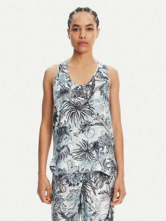 Брюки свободного покроя 78PAA120 Just Cavalli, синий 
Брюки свободного покроя 78PAA120 Just Cavalli, синий